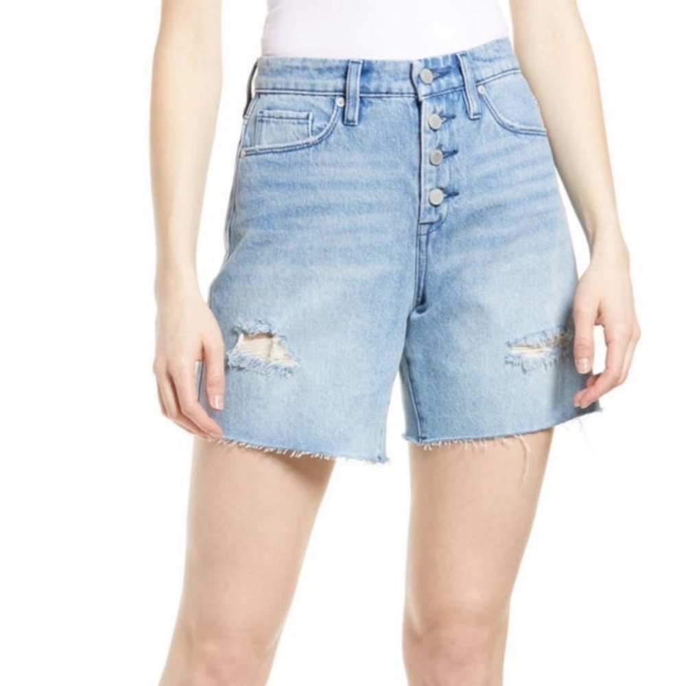 BLANKNYC The Warren Distressed Denim Shorts | Size 31